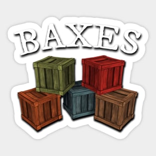 D&D Baxes Sticker